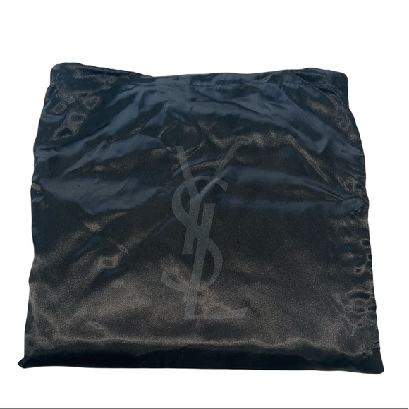NEW YSL SAINT LAURENT Calfskin Monogram Clutch - Picture 6 of 9